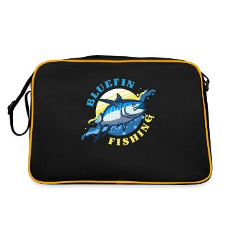 Pêche en haute mer, Pêche en haute mer Pêche haute mer, Haute mer - Sac Retro - noir/or - Dos