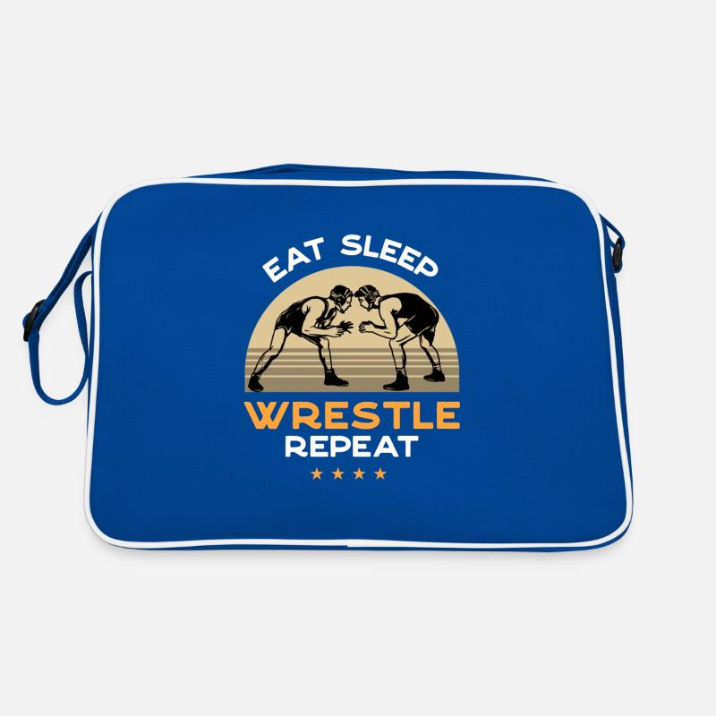 Lutte, lutte de style grec, lutteurs, Sac Retro