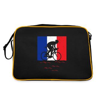 tour france, tour france tour france 2021, - Sac Retro - noir/or - Dos