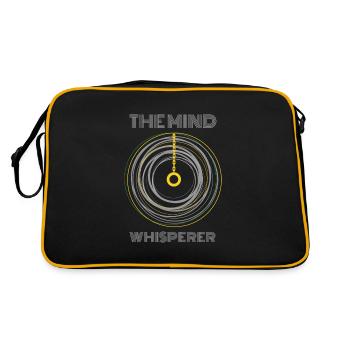 Hypnotist, Hypnotist Mentalism, - Retro Bag - black/gold - Back
