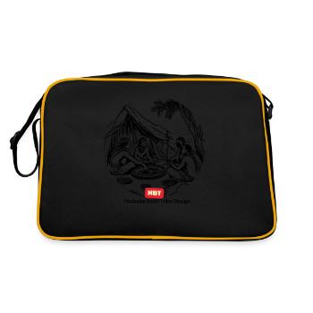 LGBT 54 - Retro Bag - black/gold - Back