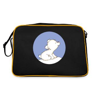 Baby Polar Bear - Sac Retro - noir/or - Dos