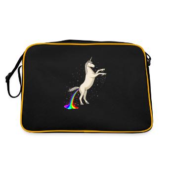 Science Behind Rainbows - Retro Bag - black/gold - Back