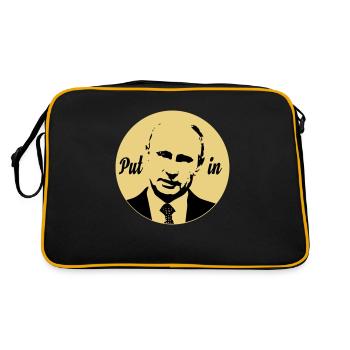 Put-In - Sac Retro - noir/or - Dos