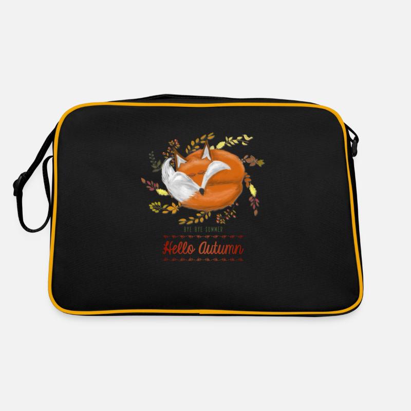 Fox Hello Autumn - Sac Retro - noir/or