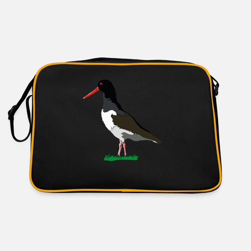 Austernfischer Retro Tasche