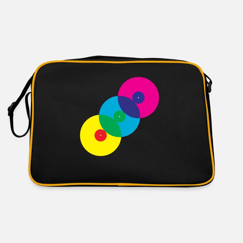 Vinyl Records (Diagonal) Retro Bag