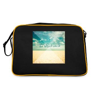 Die Perfekte Welt CD Cover - Retro Tasche - Schwarz/Gold - Hinten