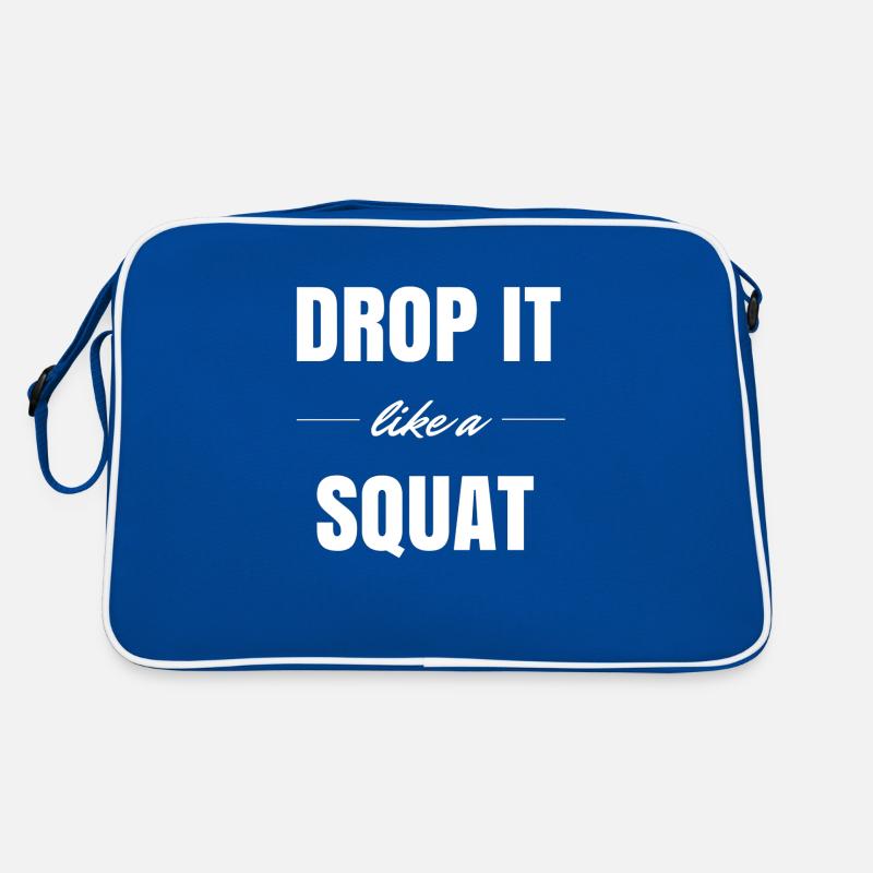 Drop it like a Squat Retro Tasche