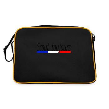 Scout toujours - Sac Retro - noir/or - Dos