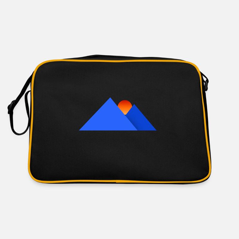 mountains Retro Bag