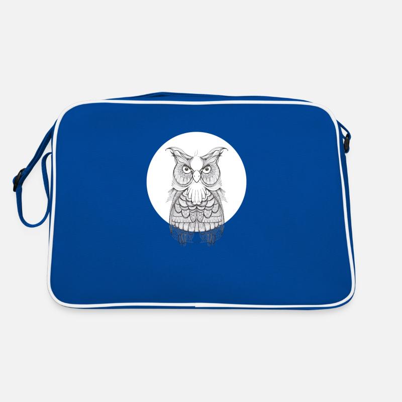 Eule Retro Tasche
