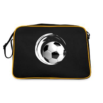 football Tor Allemagne champion bayern ball piedbal - Sac Retro - noir/or - Dos