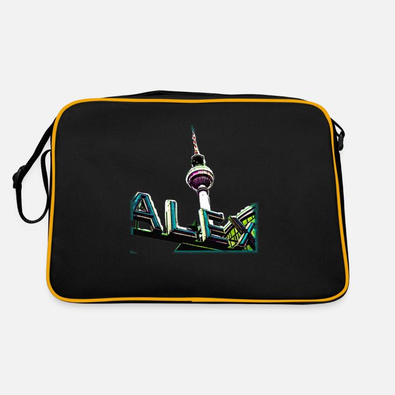 Alex Cyan Retro Tasche