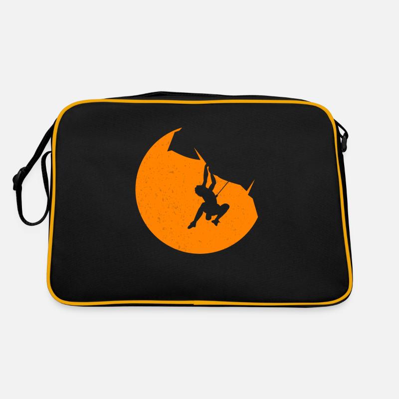 Felsklettern Retro Tasche
