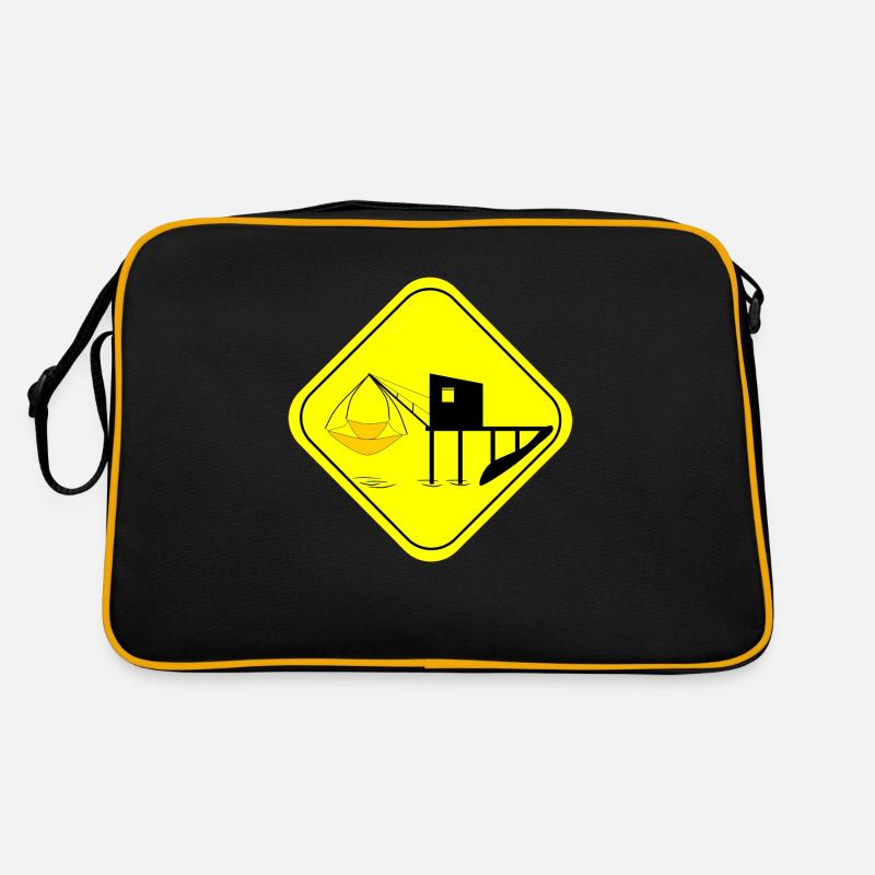 cabane de pecheur Sac Retro
