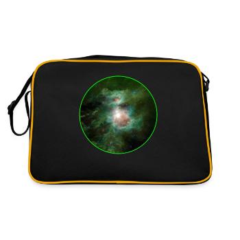 Galaxy - Space - Stars - Cosmic - Art - Universe T - Sac Retro - noir/or - Dos