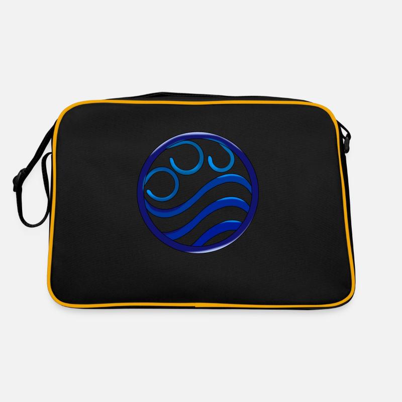 Wasser Retro Tasche
