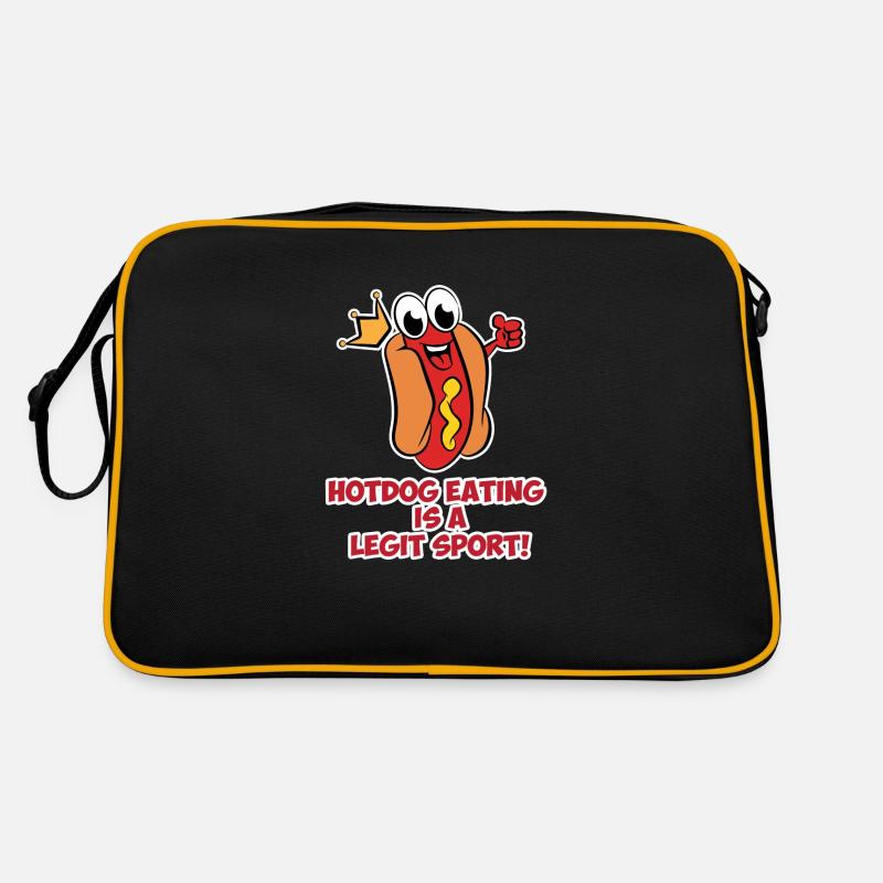 Hot Dog King Retro Bag