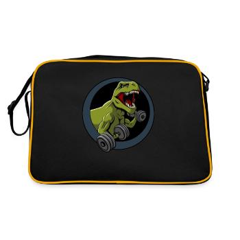 Big Guns Black Backing - Retro Bag - black/gold - Back
