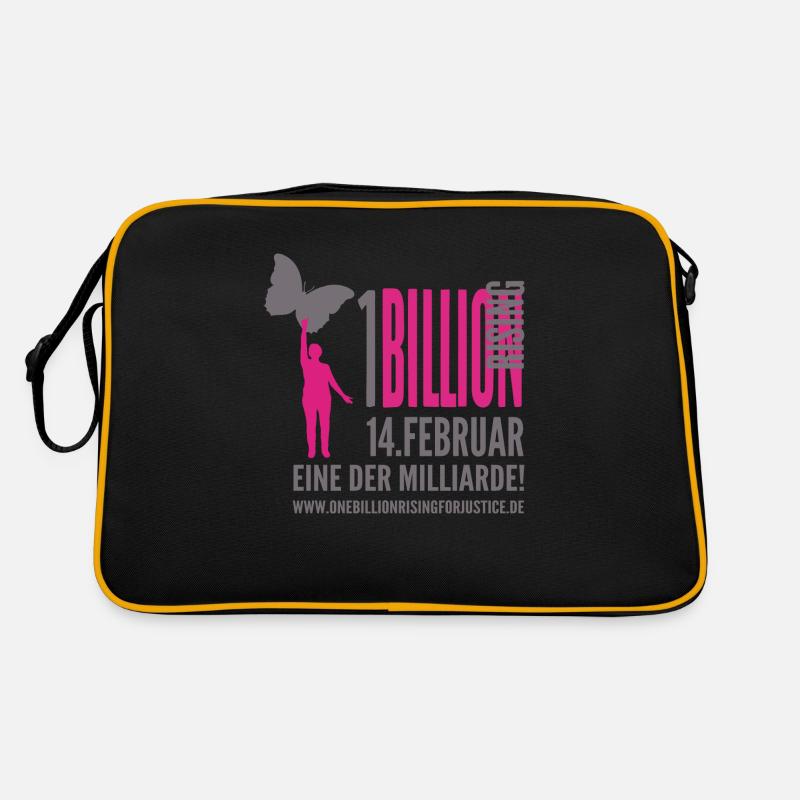 One Billion Rising "eine der Milliarde" Retro Tasche