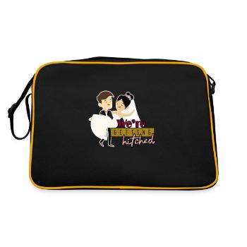 Se faire attacher souvenir noir, poison, idée de poison - Sac Retro - noir/or - Dos