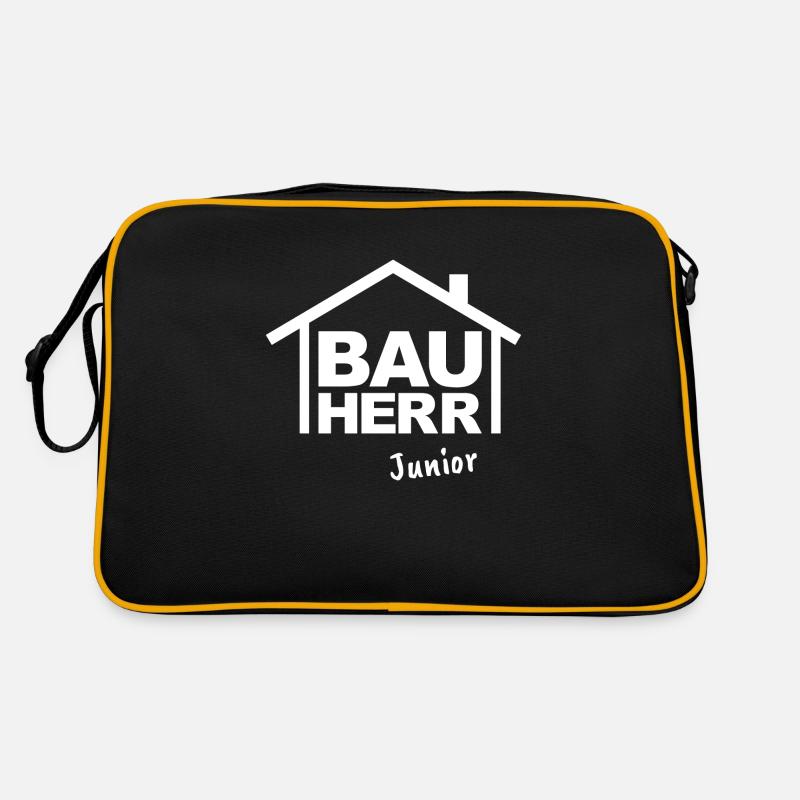 Bauherr Junior Kinder Retro Tasche