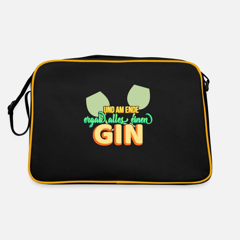 And in the end everything turned out to be a gin! gift idea Retro Bag