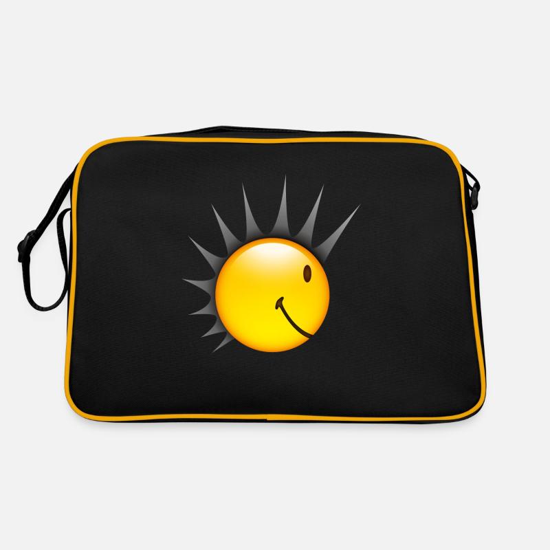 Smiley Punk Side Retro Tasche