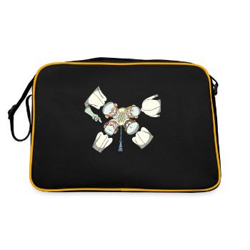 OP Sall nurse doctor - Retro Bag - black/gold - Back
