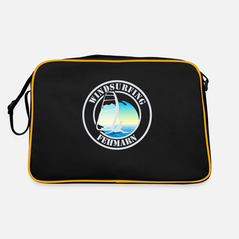 Windsurfing Fehmarn Dunkel Sac Retro