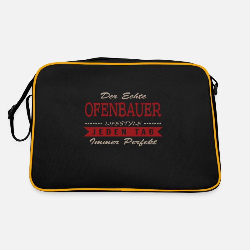Der echte Ofenbauer Retro Tasche