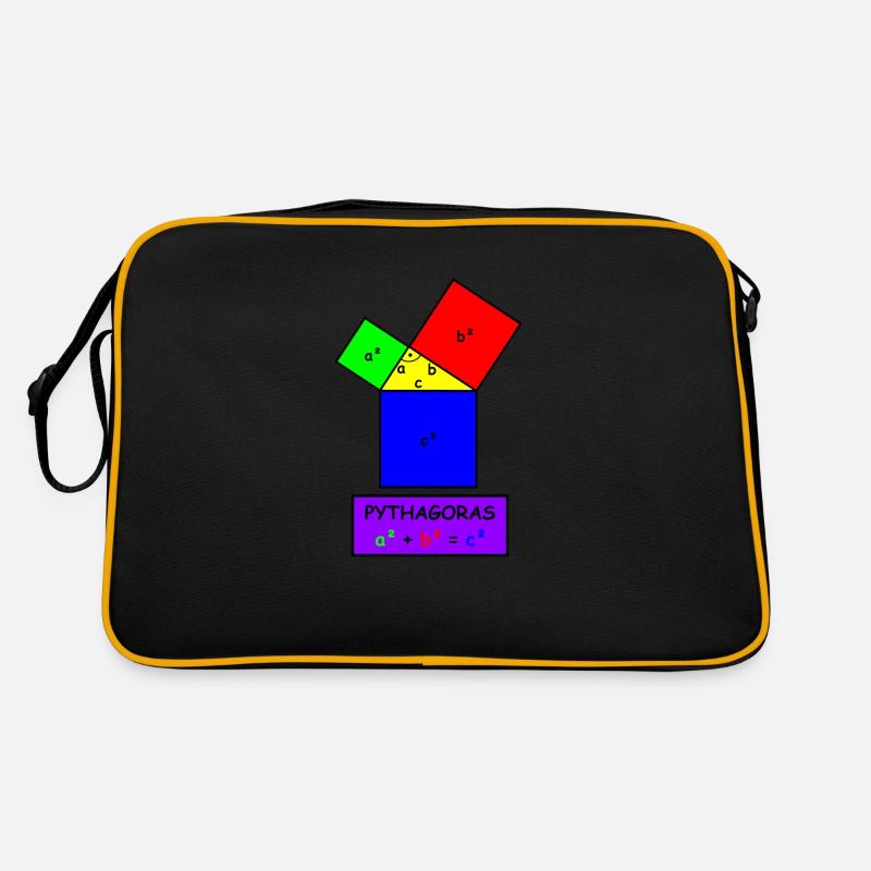 Pythagoras Retro Tasche