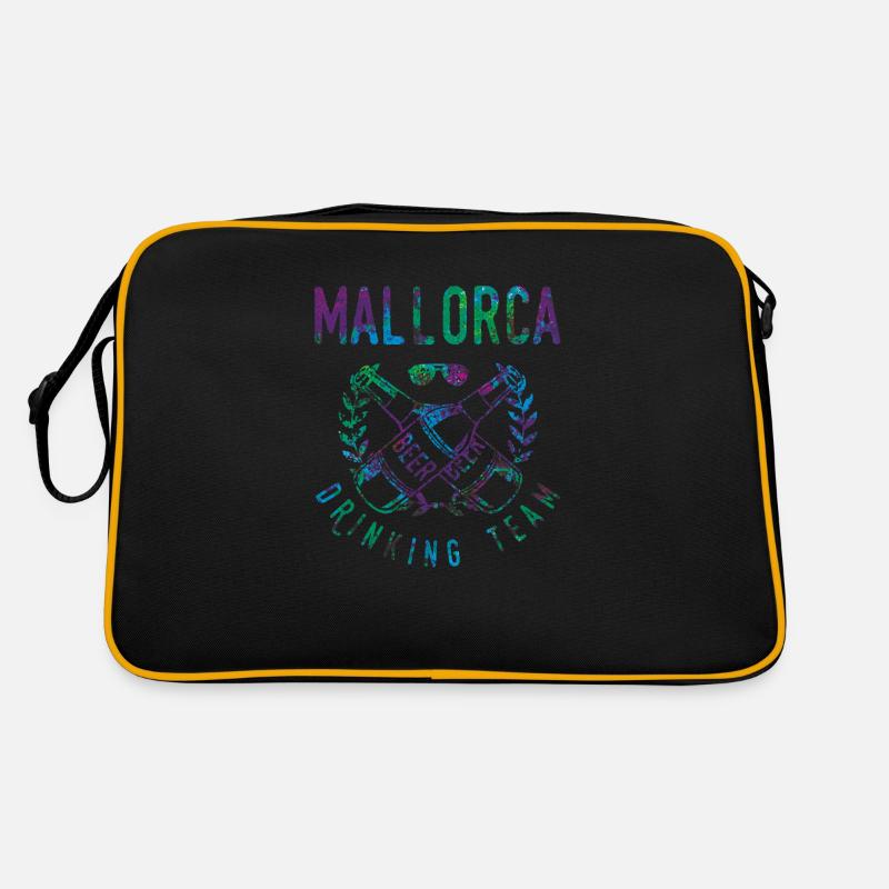 mallorca drinking team Retro Tasche