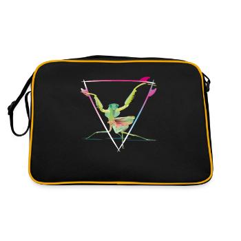 Mantis - Retro Bag - black/gold - Back