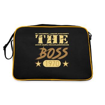 Le patron 1970 09 - Sac Retro - noir/or - Dos
