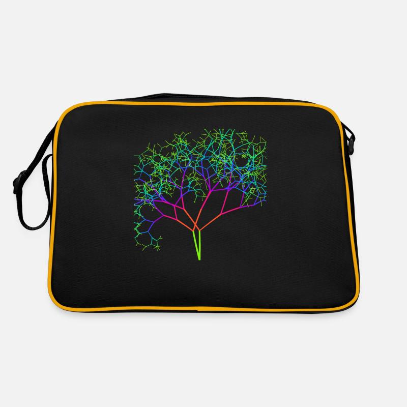 Regenbogen Baum Retro Tasche
