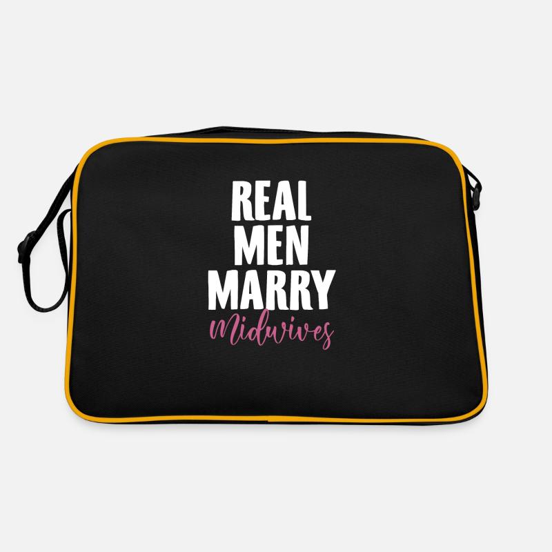 Hebammen Beruf | Hebamme Geburtshelfer Geschenke Retro Tasche