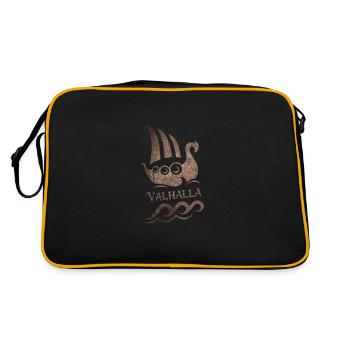 Valhalla - Retro Bag - black/gold - Back