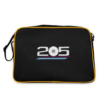 205 rim 1 9l pts - Retro Bag - black/gold - Back