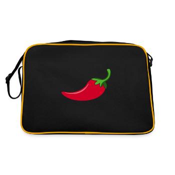 Spicy Chilly - Retro Bag - black/gold - Back