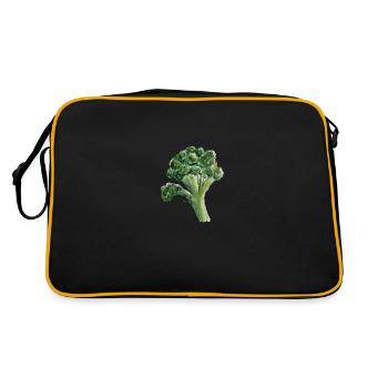 brocoli - Sac Retro - noir/or - Dos