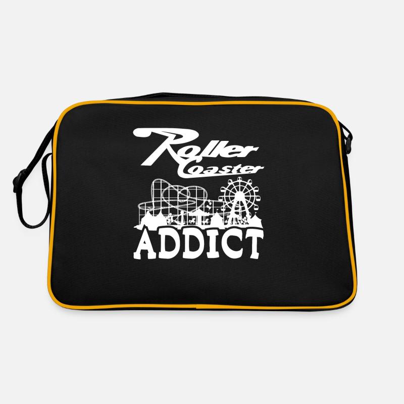 Roller Coaster Addict Sac Retro