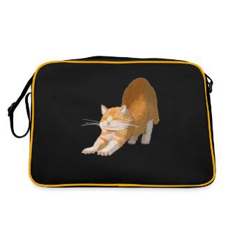 Red Cat - Retro Bag - black/gold - Back