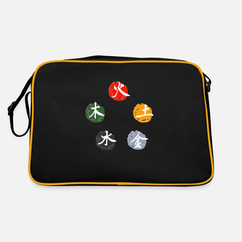 MTC generation cycle - Retro Bag - black/gold