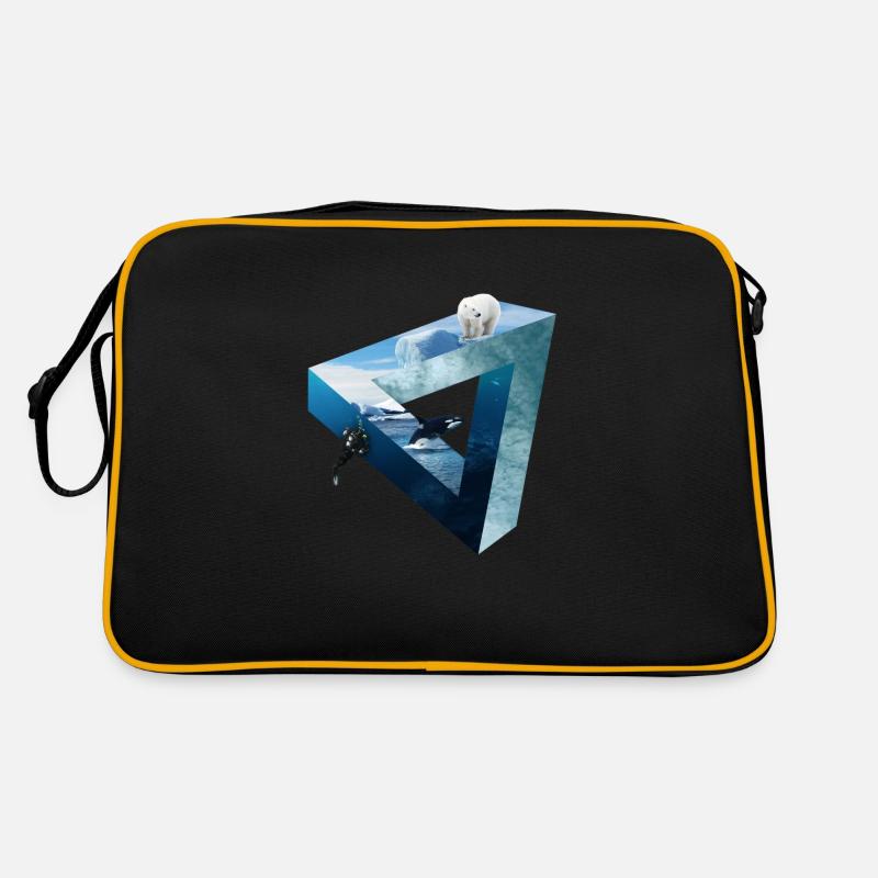 Polarmeer Retro Tasche