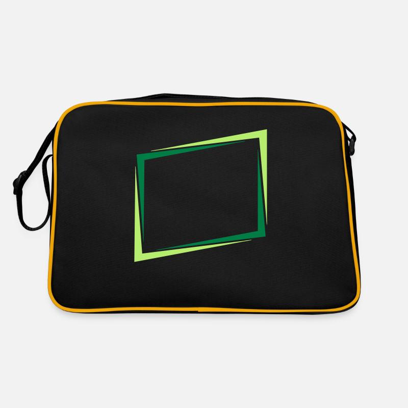 Rectangle frame sign Retro Bag