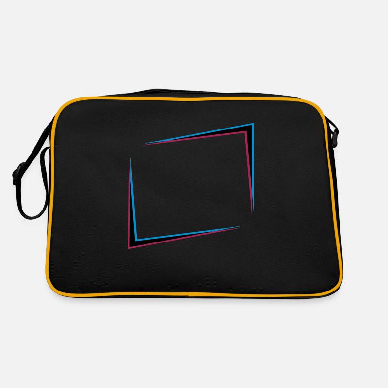 3D effect frame Retro Bag