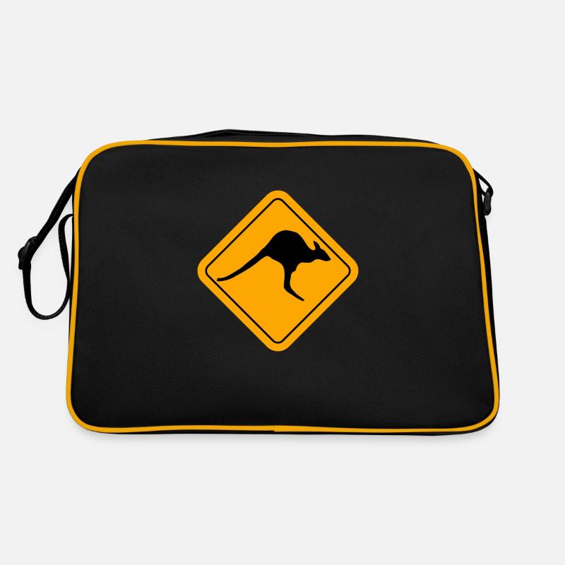 Kangaroo Sign Retro Bag