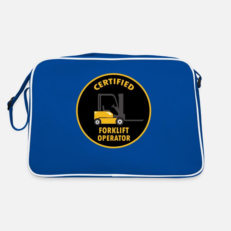 Certified forklift operator Retro Bag